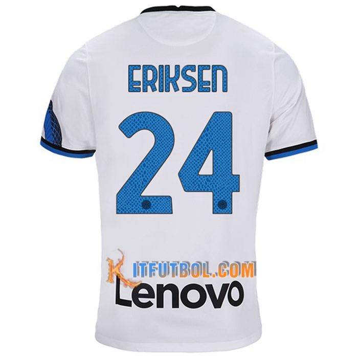 Camiseta Futbol Inter Milan (ERIKSEN 24) Alternativo 2021/2022
