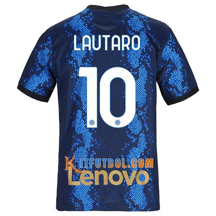Camiseta Futbol Inter Milan (LAUTARO 10) Titular 2021/2022
