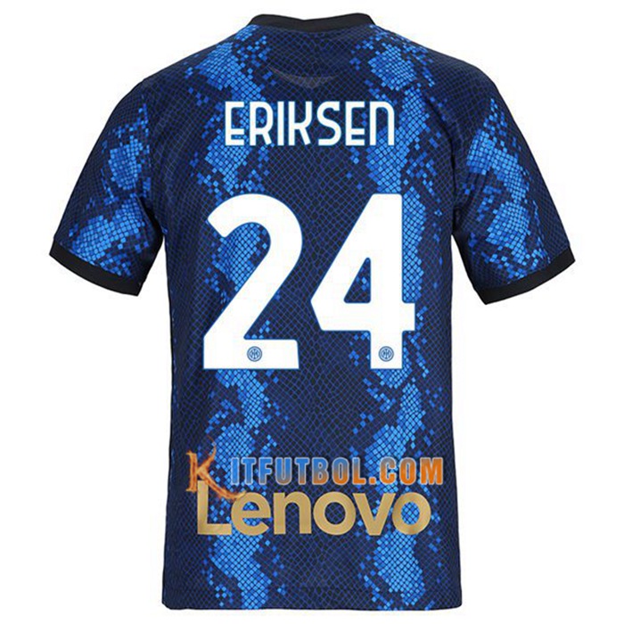 Camiseta Futbol Inter Milan (ERIKSEN 24) Titular 2021/2022