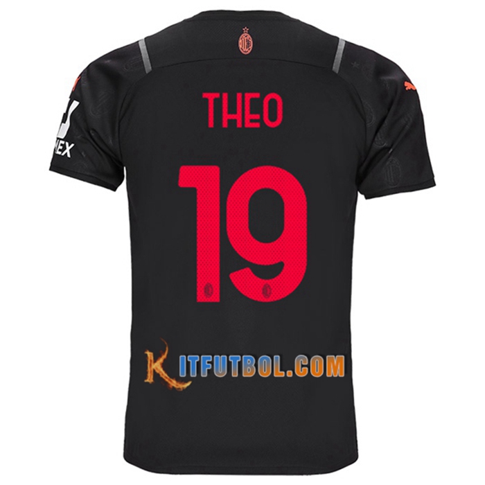 Camiseta Futbol AC Milan (THEO 19) Tercero 2021/2022