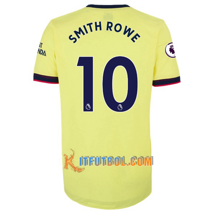 Camiseta Futbol FC Arsenal (Emile Smith Rowe 10) Alternativo 2021/2022