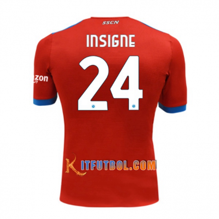 Camiseta Futbol SSC Napoli (INAIGNE 24) Tercero 2021/2022