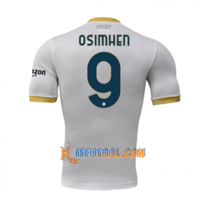 Camiseta Futbol SSC Napoli (OSIMHEN 9) Alternativo 2021/2022