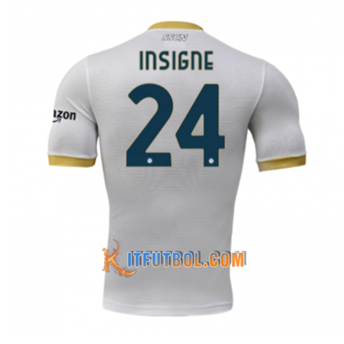 Camiseta Futbol SSC Napoli (INAIGNE 24) Alternativo 2021/2022