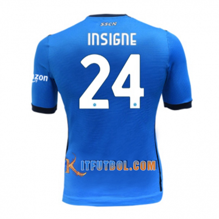 Camiseta Futbol SSC Napoli (INAIGNE 24) Titular 2021/2022