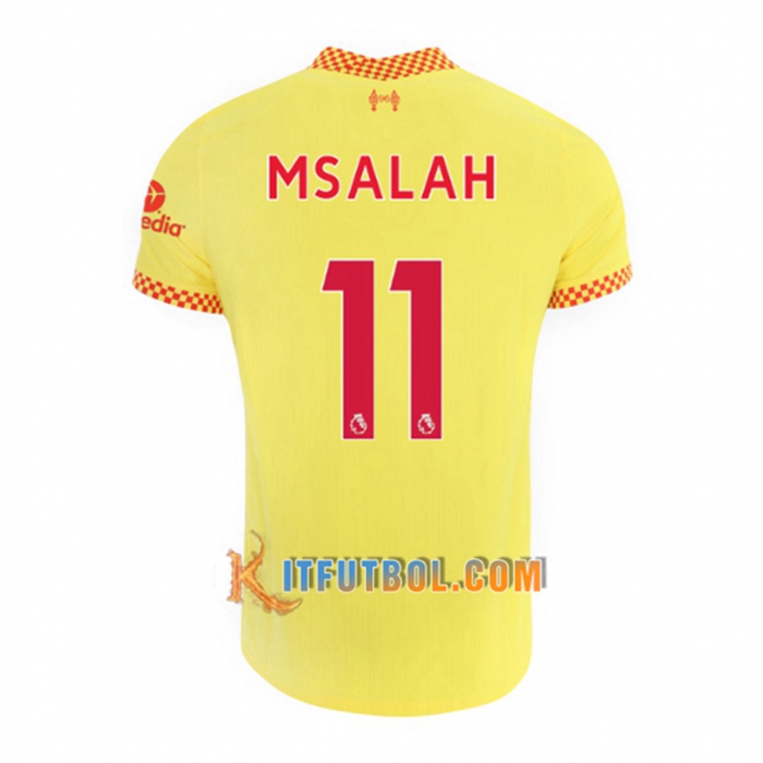 Camiseta Futbol FC Liverpool (Mohamed Salah 11) Tercero 2021/2022