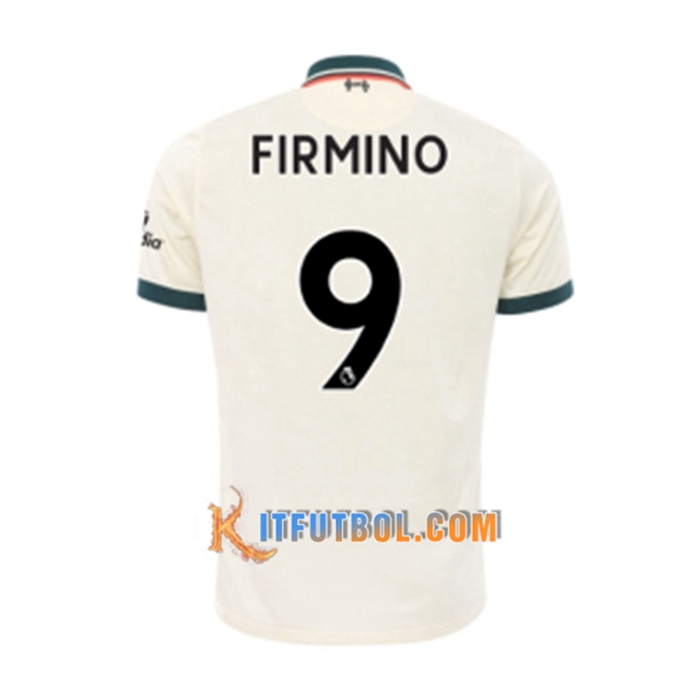 Camiseta Futbol FC Liverpool (Roberto Firmino 9) Alternativo 2021/2022