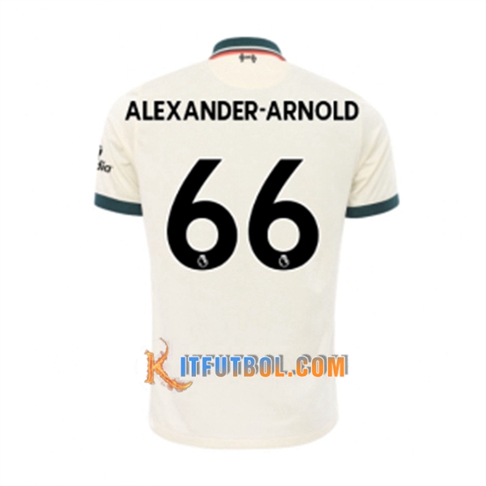 Camiseta Futbol FC Liverpool (Alexander Arnold 66) Alternativo 2021/2022
