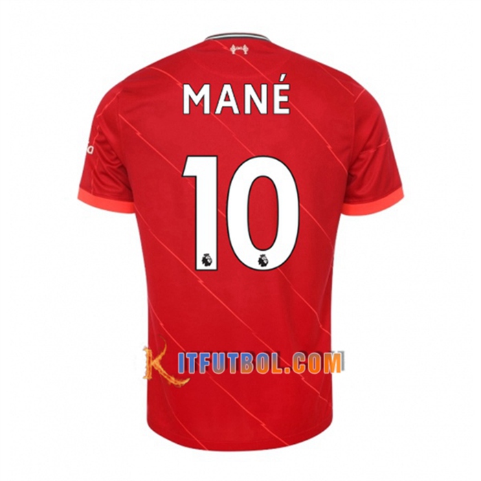 Camiseta Futbol FC Liverpool (Sadio Mane 10) Titular 2021/2022
