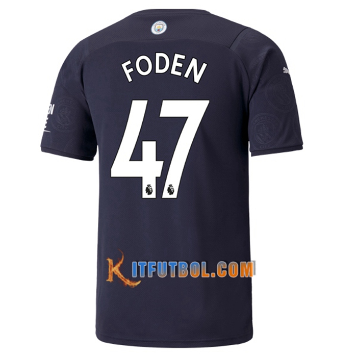 Camiseta Futbol Manchester City (FODEN 47) Tercero 2021/2022