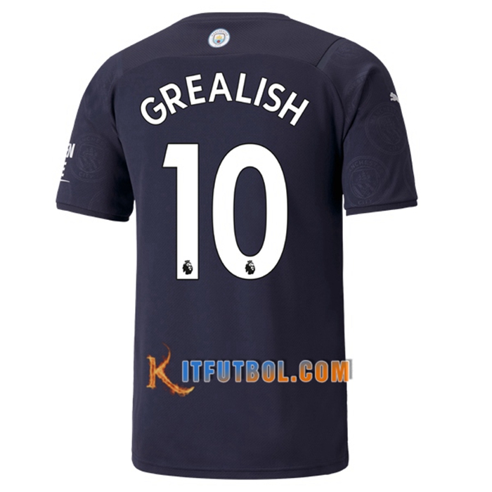 Camiseta Futbol Manchester City (GREALISH 10) Tercero 2021/2022