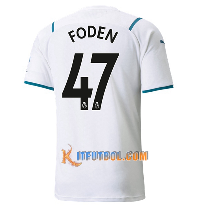 Camiseta Futbol Manchester City (FODEN 47) Alternativo 2021/2022