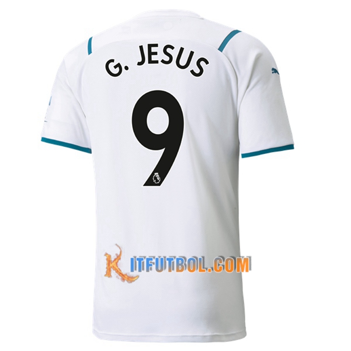 Camiseta Futbol Manchester City (G.JESUS 9) Alternativo 2021/2022