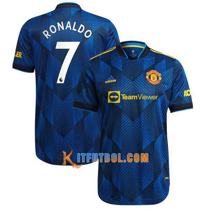 Camiseta Futbol Manchester United (Ronaldo 7) Tercero 2021/2022