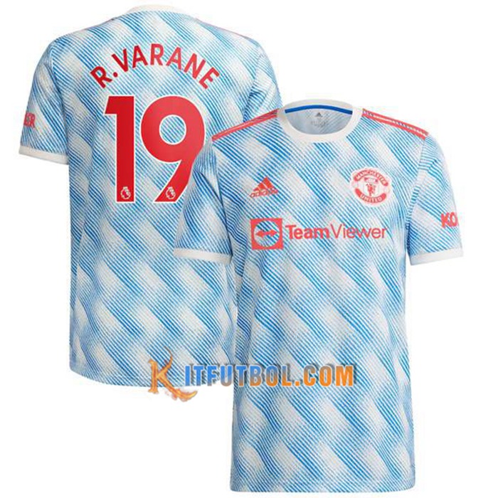 Camiseta Futbol Manchester United (R.Varane 19) Alternativo 2021/2022
