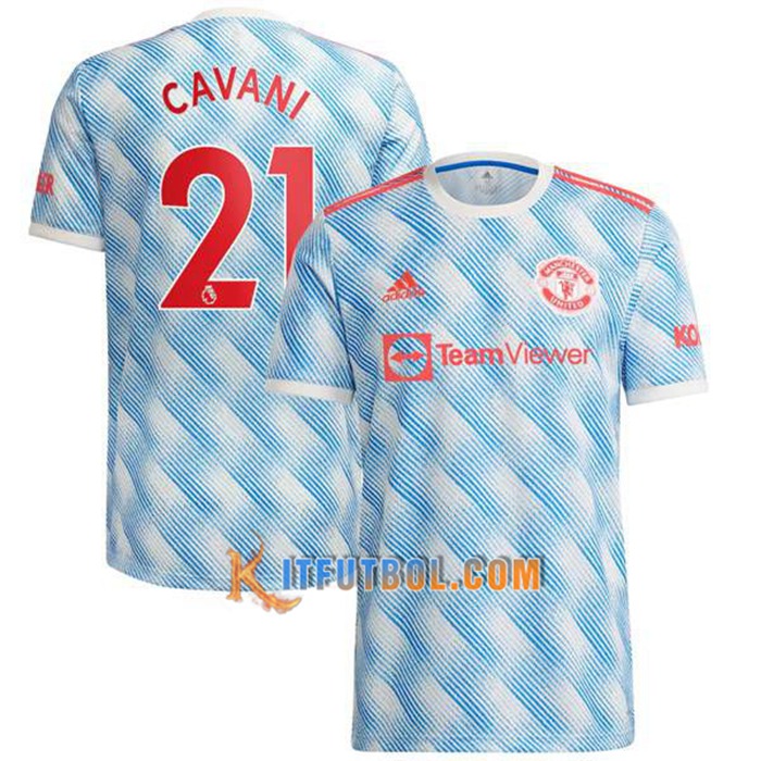 Camiseta Futbol Manchester United (Cavani 21) Alternativo 2021/2022