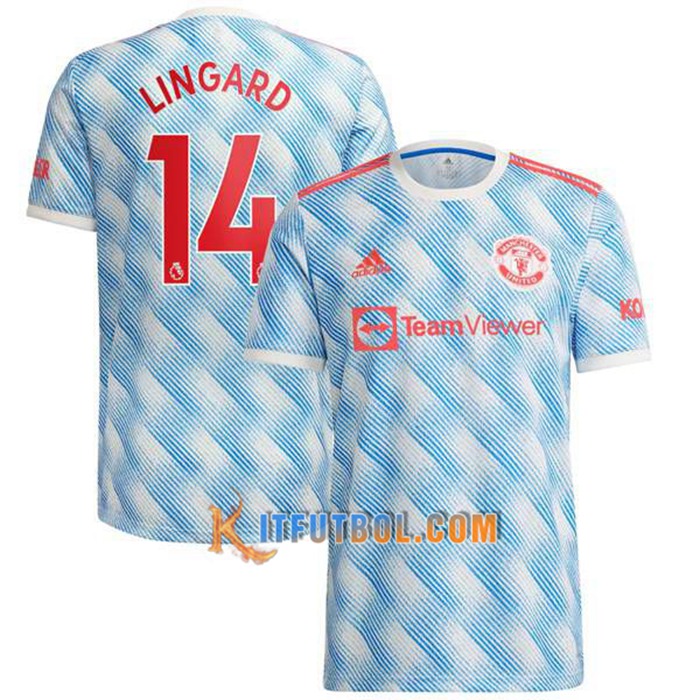 Camiseta Futbol Manchester United (Lingard 14) Alternativo 2021/2022