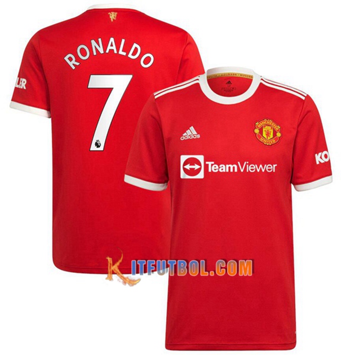 Camiseta Futbol Manchester United (Ronaldo 7) Titular 2021/2022