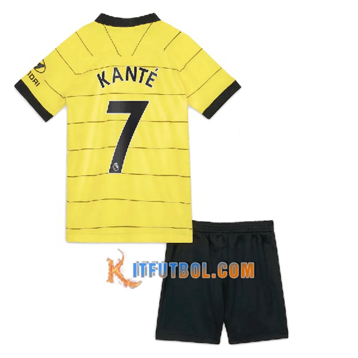 Camiseta Futbol FC Chelsea (Kante 7) Ninos Alternativo 2021/2022