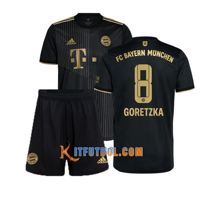 Camiseta Futbol Bayern Munich (Goretzka 8) Ninos Alternativo 2021/2022