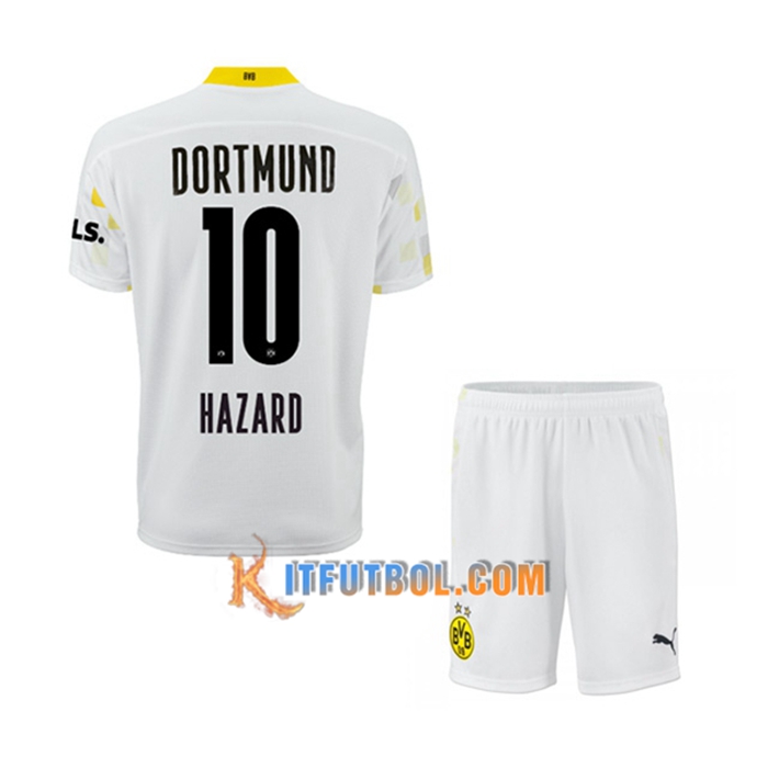 Camiseta Futbol Dortmund BVB (Hazard 10) Ninos Tercero 2021/2022
