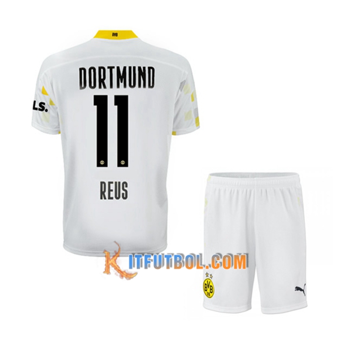 Camiseta Futbol Dortmund BVB (Reus 11) Ninos Tercero 2021/2022