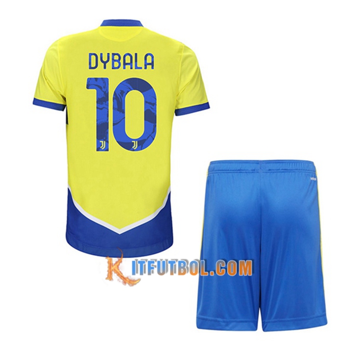 Camiseta Futbol Juventus (DYBALA 10) Ninos Tercero 2021/2022