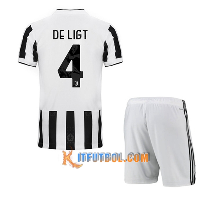 Camiseta Futbol Juventus (DE LIGT 4) Ninos Titular 2021/2022