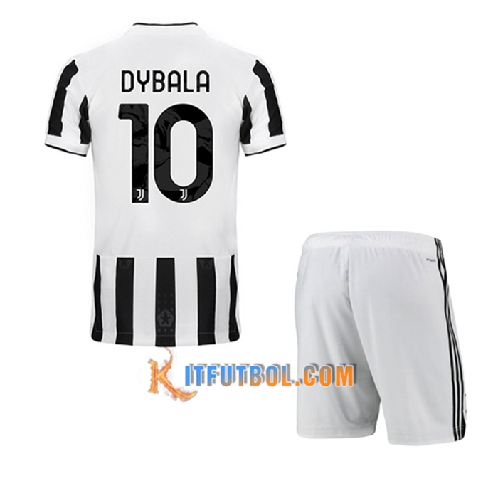 Camiseta Futbol Juventus (DYBALA 10) Ninos Titular 2021/2022