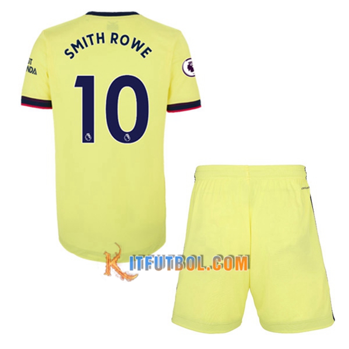 Camiseta Futbol FC Arsenal (Emile Smith Rowe 10) Ninos Alternativo 2021/2022
