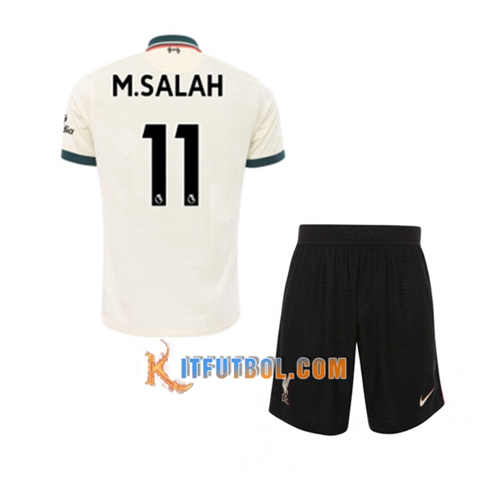 Camiseta Futbol FC Liverpool (Mohamed Salah 11) Ninos Alternativo 2021/2022