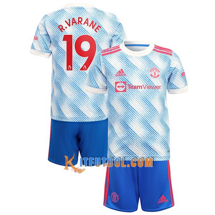 Camiseta Futbol Manchester United (R.Varane 19) Ninos Alternativo 2021/2022