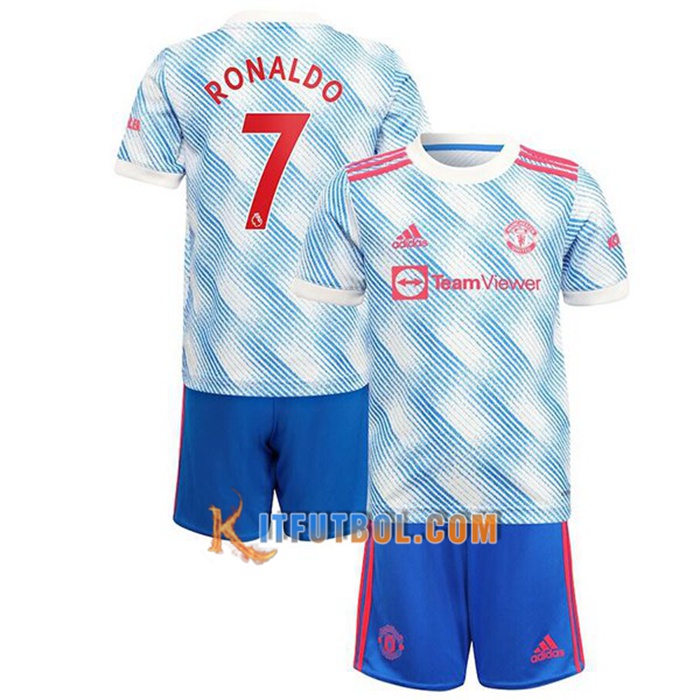 Camiseta Futbol Manchester United (Ronaldo 7) Ninos Alternativo 2021/2022