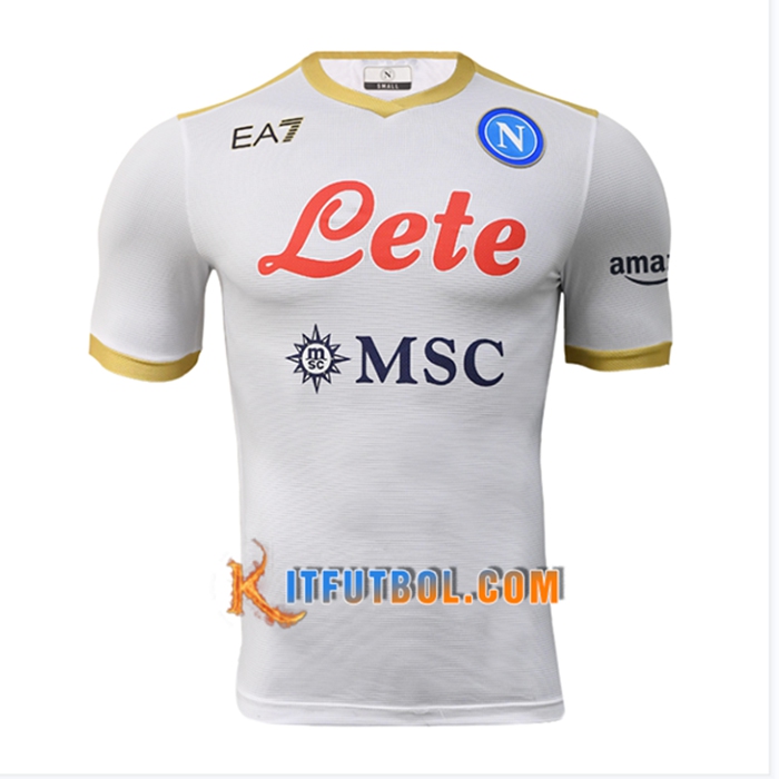 Nuevo Camiseta Futbol SSC Napoli Alternativo 2021/2022