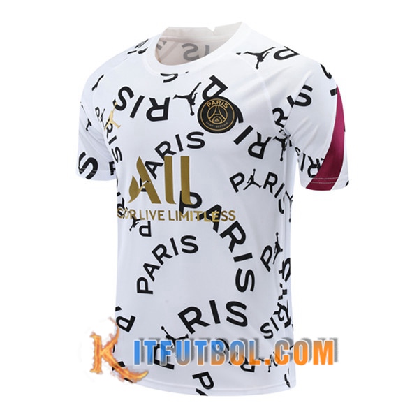 Camisetas de entrenamiento PSG Blanco 20/21