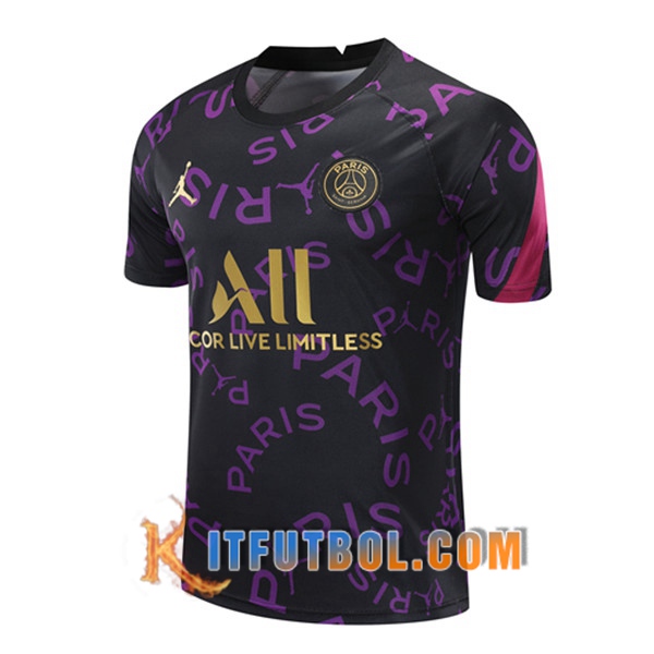 Camisetas de entrenamiento PSG Negro 20/21