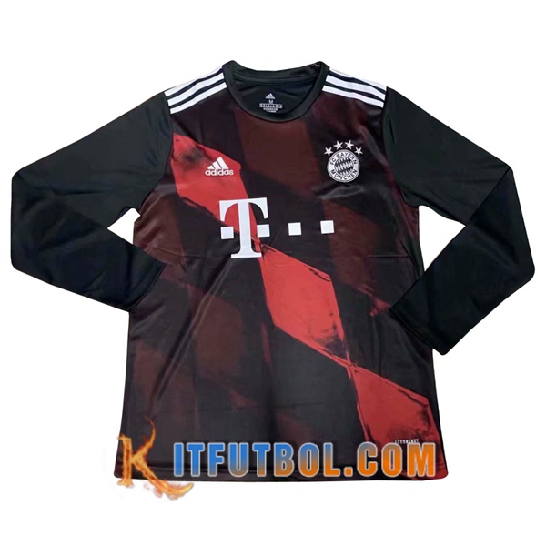 Camiseta Futbol Bayern Munich Tercera Manga larga 20/21