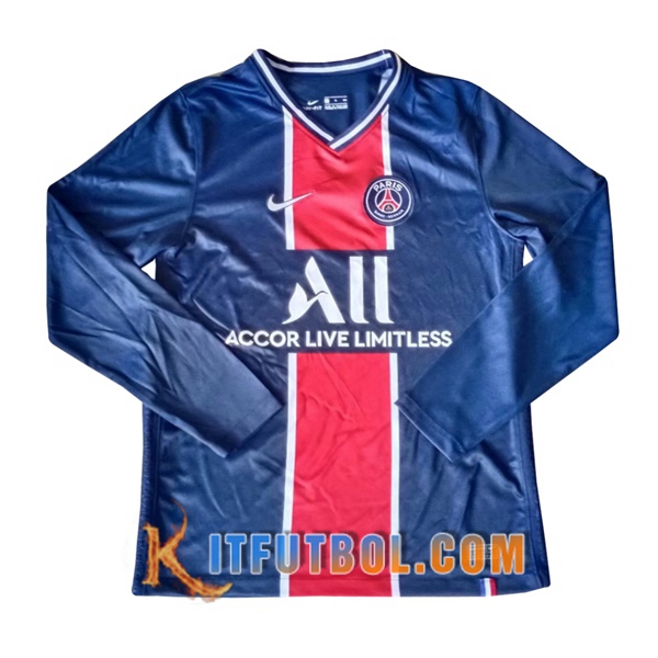 Camiseta Futbol PSG Primera Manga larga 20/21