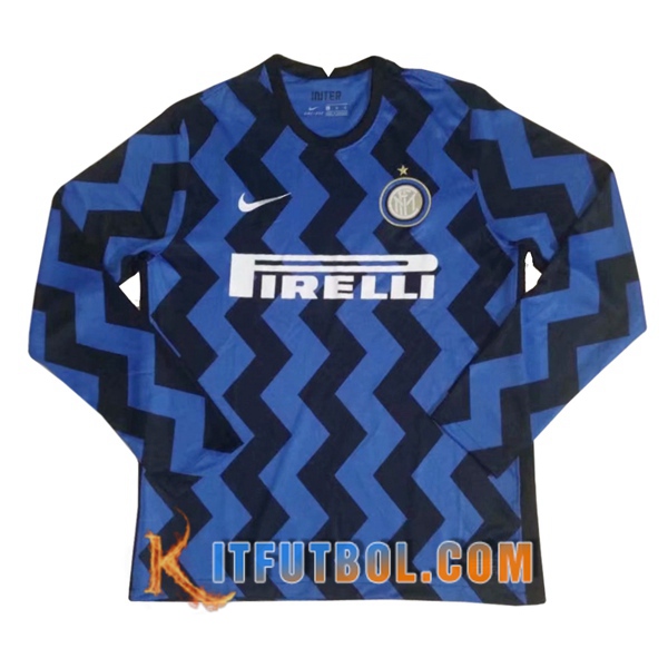 Camiseta Futbol Inter Milan Primera Manga larga 20/21