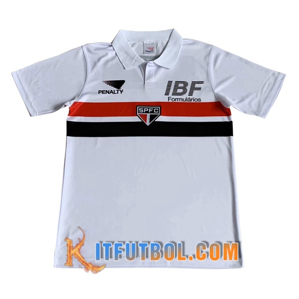 Camiseta Futbol Sao Paulo FC Retro Primera 1991