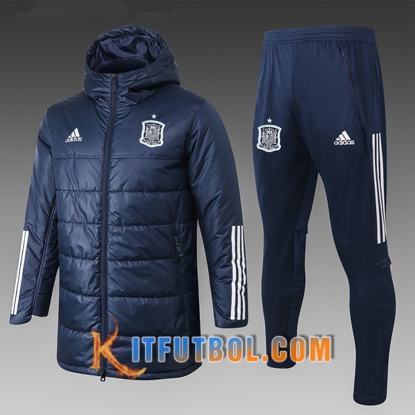 Nueva Chaqueta de Plumas Espana Azul + Pantalones 20/21