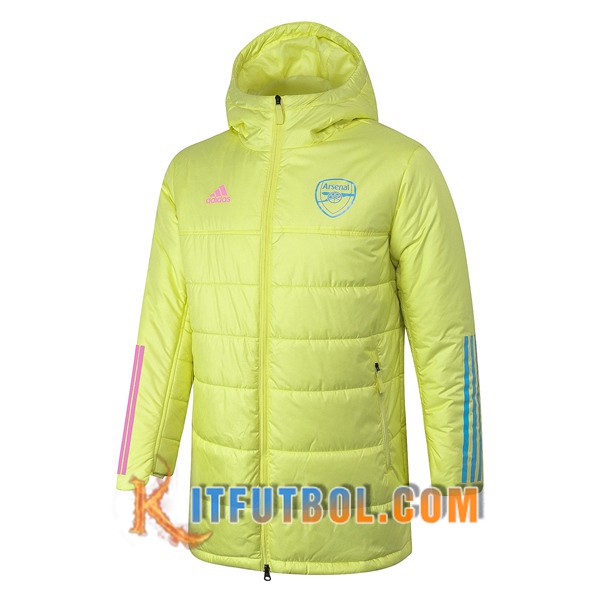 Nueva Chaqueta de Plumas Arsenal Amarillo 20/21