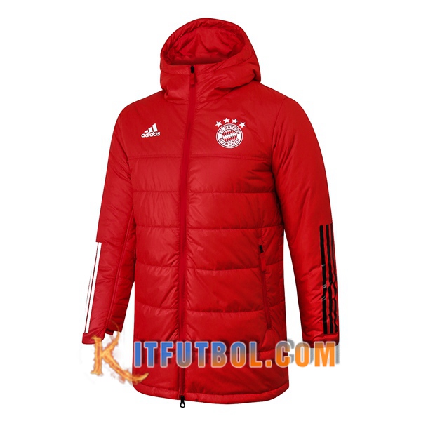 Nueva Chaqueta de Plumas Bayern Munich Roja 20/21