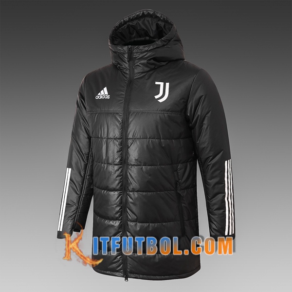 Nueva Chaqueta de Plumas Juventus Negro 20/21