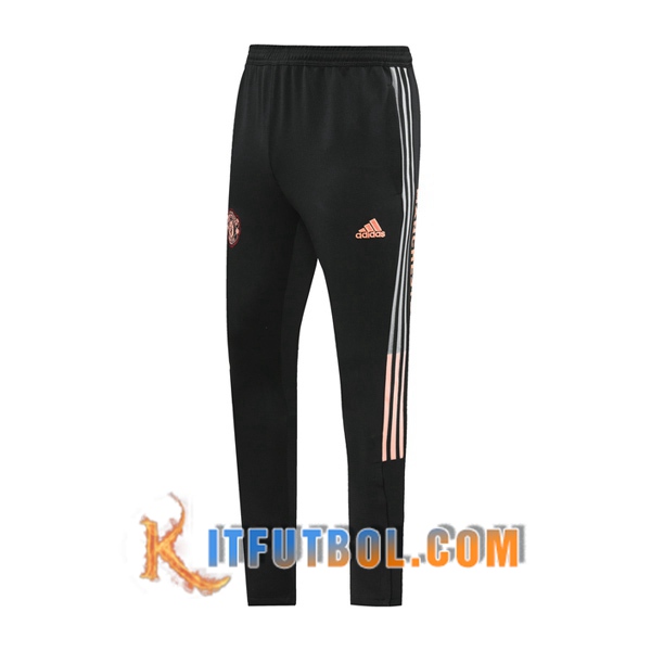 Nueva Pantalones Futbol Manchester United Negro 20/21