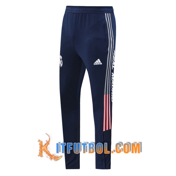 Nueva Pantalones Futbol Real Madrid Azul 20/21