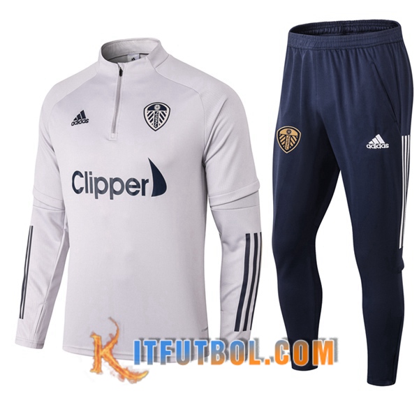 Nueva Chandal Futbol + Pantalones Leeds United Gris 20/21