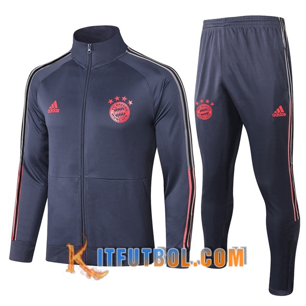 Nueva Chandal Futbol - Chaqueta + Pantalones Bayern Munich Azul Royal 20/21