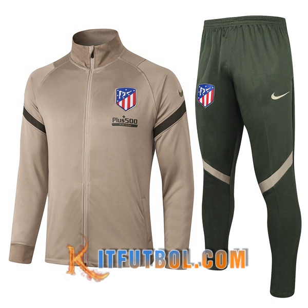 Nueva Chandal Futbol - Chaqueta + Pantalones Atletico Madrid Gris 20/21