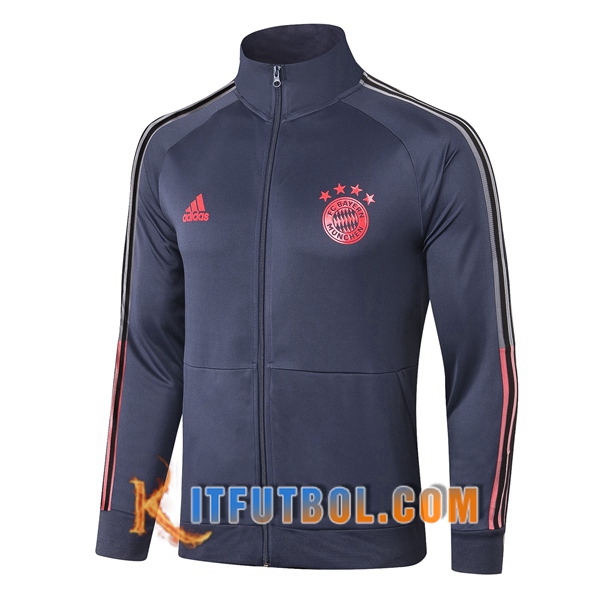 Nueva Chaqueta Futbol Bayern Munich Azul Royal 20/21